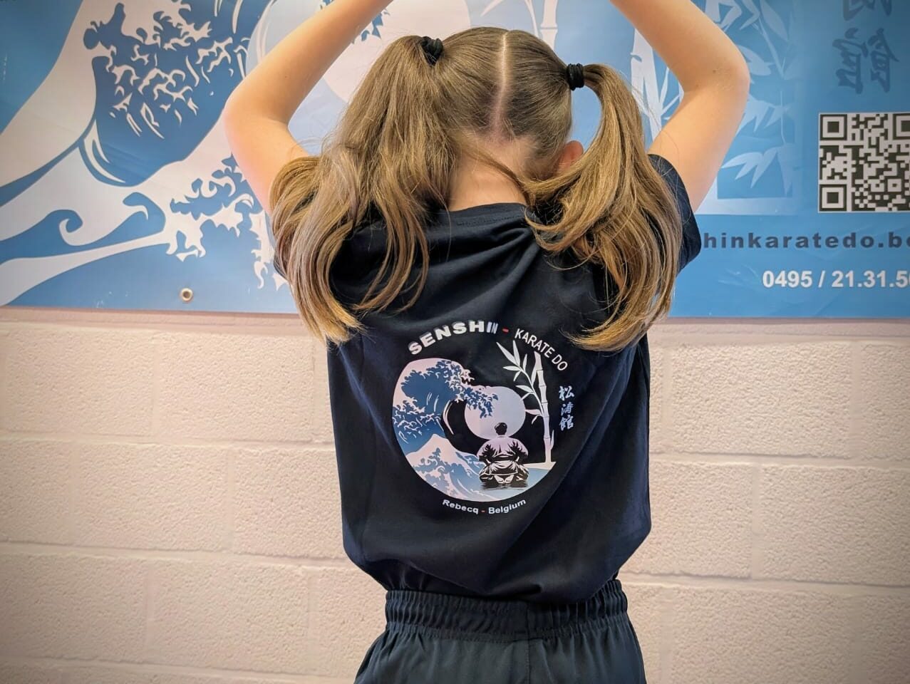 T-Shirt Senshin bleu marine – Image 5